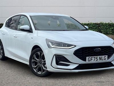 White New 2025 Ford Focus ST-Line Hatchback | £23,149 (Fair price)