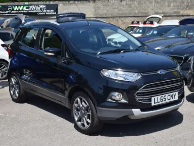 Used Ford Ecosport Titanium 95 HP (69 kW) 2015 Black SUV