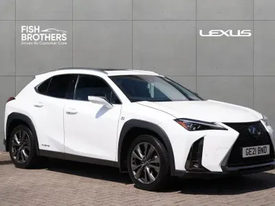 Used Lexus UX 250h Sport Line 180 HP (132 kW) 2021 White SUV