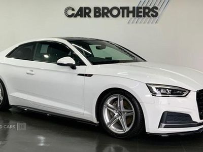 Used Audi A5 S-Line 190 HP (139 kW) 2017 White Coupe