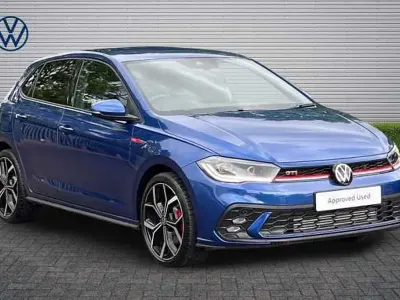 New VW Polo GTI 207 HP (152 kW) 2026 Blue Hatchback