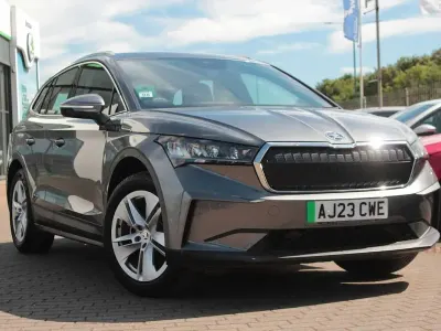 Used Skoda Enyaq iV ecoSuite 131 kW (179 HP) 2023 Graphite grey metallic SUV