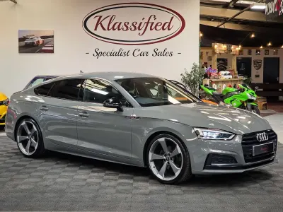 Used Audi A5 Sportback Black Edition 2020 Grey Hatchback