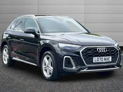 Used Audi Q5 S-Line 265 HP (194 kW) 2021 Black SUV