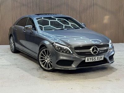 Grey Used 2015 Mercedes CLS350 AMG Line Premium Coupe | £14,295 (Fair price)