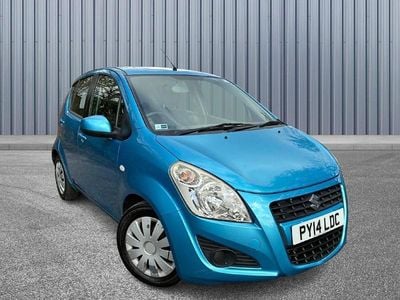 Used Suzuki Splash SZ3 94 HP (69 kW) 2014 Blue Hatchback