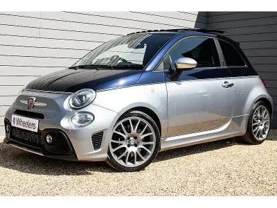 Used Abarth 695 180 HP (132 kW) 2017 Grey/blue Hatchback