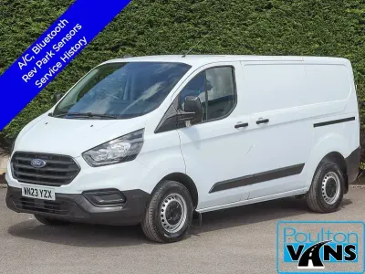 Used Ford Transit Custom S 105 HP (77 kW) 2023 White Van