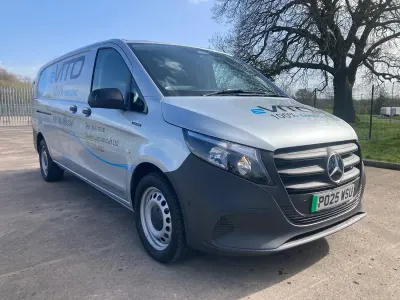 Used Mercedes e-Vito 66 kW (90 HP) 2025 Silver Van