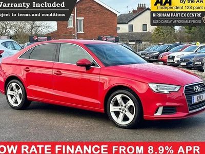 Used Audi A3 Sport 110 HP (80 kW) 2016 Red Sedan