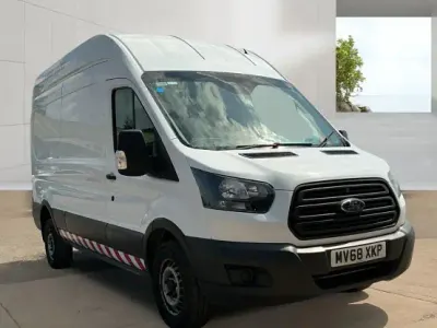 Used Ford Transit 130 HP (95 kW) 2018 White Van