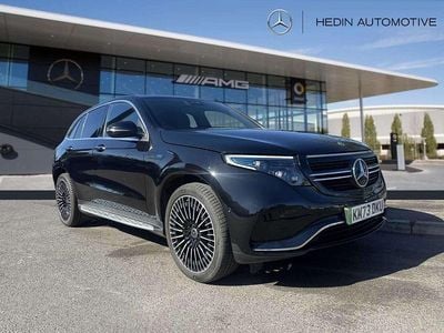Used Mercedes EQC400 AMG Line Premium 300 kW (408 HP) 2023 Black SUV