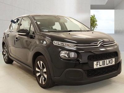 Used Citroën C3 Feel 2018 Black Hatchback