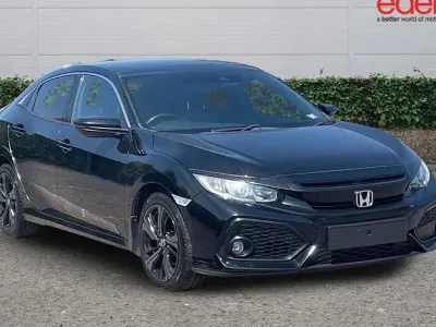 Used Honda Civic EX 129 HP (94 kW) 2017 Black Hatchback