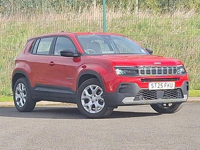 Used Jeep Avenger Altitude 100 HP (73 kW) 2025 Red SUV