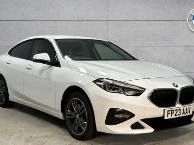 Used BMW 218 Gran Coupé Sport Line 134 HP (98 kW) 2023 White Coupe