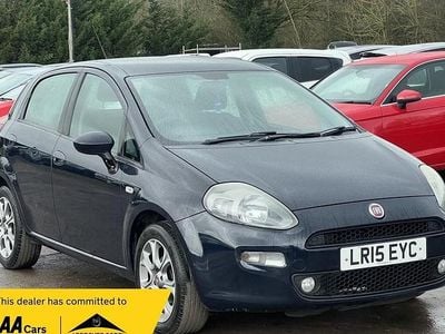 Used Fiat Punto Easy 2015 Blue Hatchback