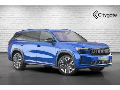 New Skoda Kodiaq SportLine 150 HP (110 kW) 2026 Race blue metallic SUV