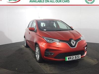 Used Renault Zoe Iconic 80 kW (109 HP) 2021 Red Hatchback