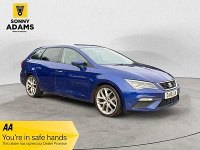 Blue Used 2018 Seat Leon ST FR Estate | £7,290 (Fair price)
