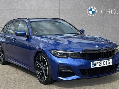 Used BMW 320 M Sport 181 HP (133 kW) 2021 Blue Estate