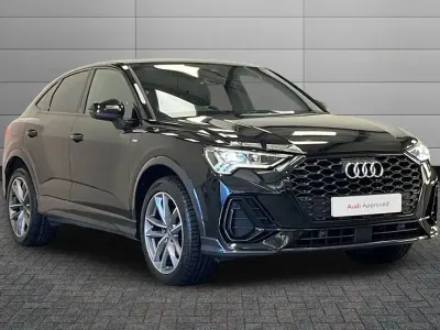 Used Audi Q3 Sportback Black Edition 148 HP (108 kW) 2023 Mythos black SUV