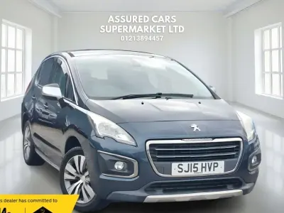 Used Peugeot 3008 Active 115 HP (84 kW) 2015 Blue Estate
