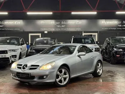 Used Mercedes SLK200 163 HP (119 kW) 2004 Silver Cabriolet