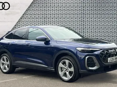 New Audi Q5 Sportback S-Line 204 HP (150 kW) 2026 Blue SUV