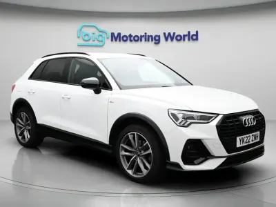 Used Audi Q3 Black Edition 150 HP (110 kW) 2022 White SUV