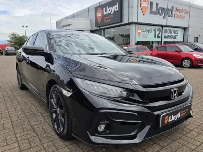 Used Honda Civic SR 126 HP (92 kW) 2021 Black Hatchback