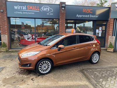 Yellow Used 2014 Ford Fiesta Titanium Hatchback | £6,999 (Fair price)