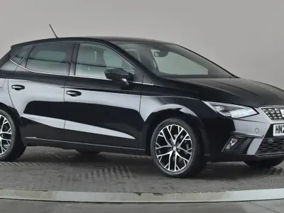Begagnad Seat Ibiza XCELLENCE Lux 110 HK (80 kW) 2023 Svart Halvkombi