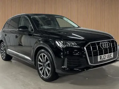 Used Audi Q7 Sport 286 HP (210 kW) 2021 Deep black/deep black SUV
