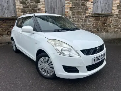 Used Suzuki Swift 94 HP (69 kW) 2014 White Hatchback