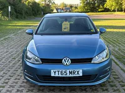 Used VW Golf VII GT 2015 Blue Hatchback