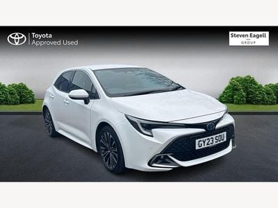 Used Toyota Corolla Design 2023 White Hatchback