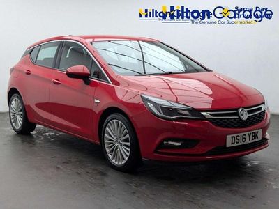 Used Vauxhall Astra Elite 150 HP (110 kW) 2016 Red Hatchback