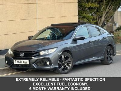 Grey Used 2018 Honda Civic EX Hatchback | £8,995 (A bit pricey)