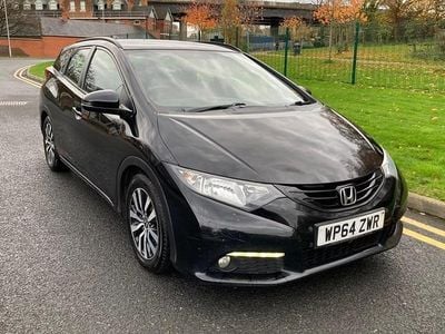 Black Used 2014 Honda Civic SE Plus Estate | £2,595 (Fair price)