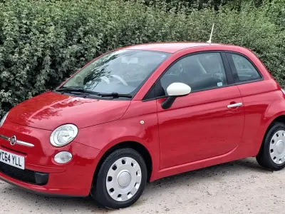 Used Fiat 500 69 HP (50 kW) 2014 Red Hatchback