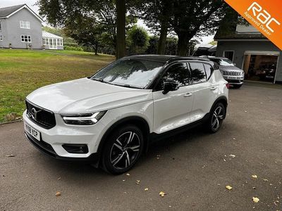 White Used 2018 Volvo XC40 R-Design SUV | £18,999 (Expensive)