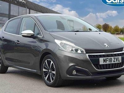 Used Peugeot 208 Allure Premium 82 HP (60 kW) 2018 Grey Hatchback