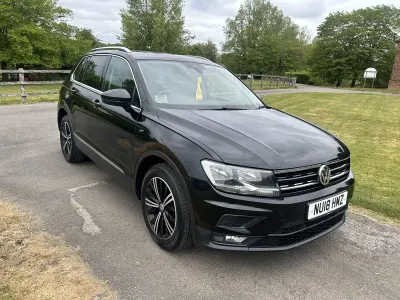 Used VW Tiguan SE 150 HP (110 kW) 2018 Black SUV