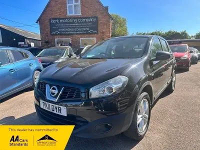Begagnad Nissan Qashqai Acenta 117 HK (86 kW) 2011 Svart SUV