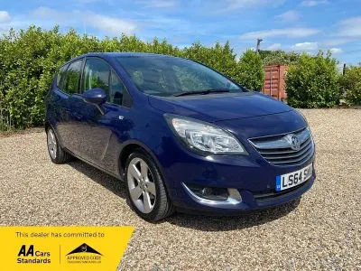Used Vauxhall Meriva 100 HP (73 kW) 2014 Blue MPV