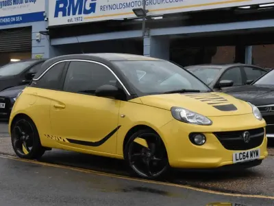 Used Vauxhall Adam Slam 100 HP (73 kW) 2014 Yellow Hatchback