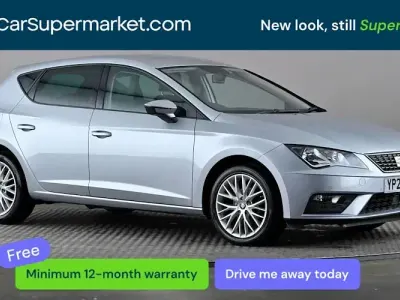 Begagnad Seat Leon SE Dynamic 116 HK (85 kW) 2020 Silver Halvkombi