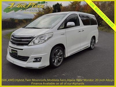 Used Toyota Alphard Aero 2012 White MPV