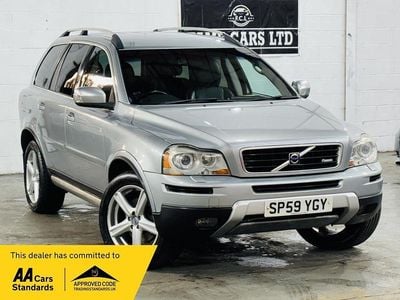 Silver Used 2009 Volvo XC90 R-Design SUV | £4,995 (Fair price)